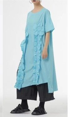 Vanite Couture. Floral Applique Tunic.