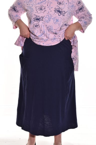 Cotton Lani. Pocket Skirt.