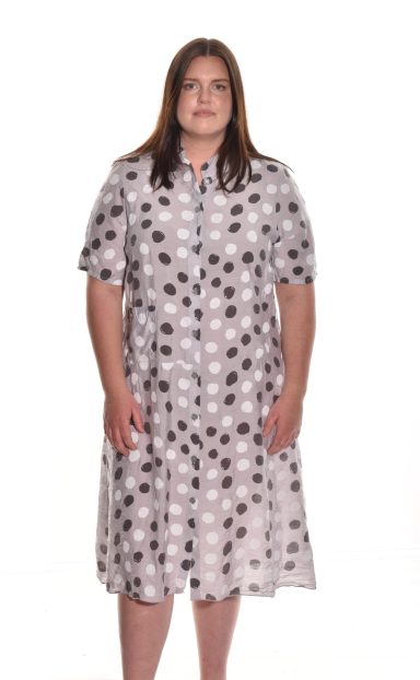 Fenini. Long Shirt Dress.