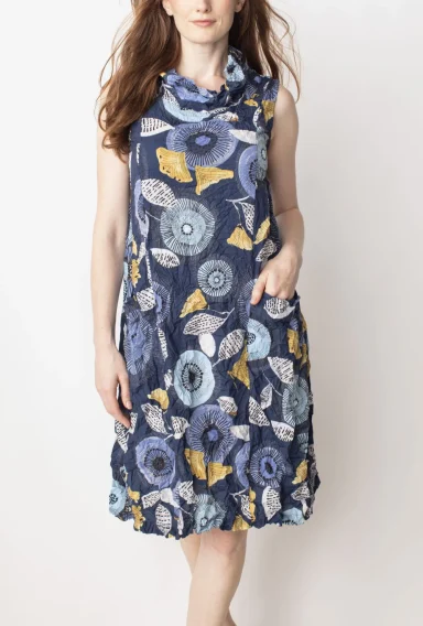 Liv By Habitat. Floral Cowl Dress.