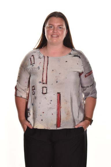 3 Potato. Short Sleeve Top.
