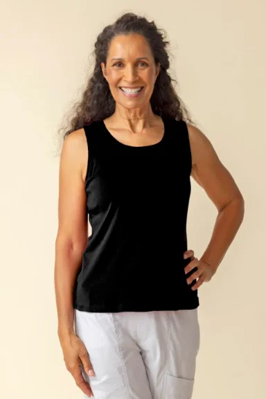 Habitat. Layering Tank In Cozy Rib Cotton. #16417.