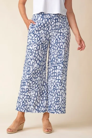 Habitat. Inner Circle Veranda Pant In Linen. #48577.