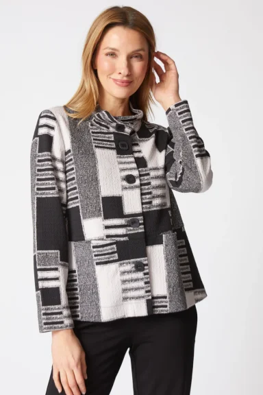 Habitat. Squared Away Jacket In Fair And Square. #13519.