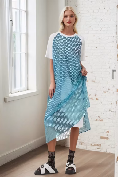 Vanite Couture. Ombre Dress. #86010.