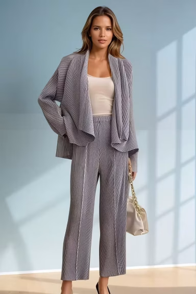 Vanite Couture. Grey Jacket. #83579.