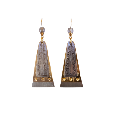 John Michael Richardson. Try Me Two's Earrings. #9991.