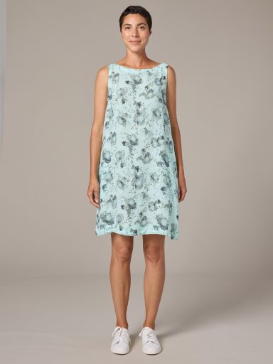 Cut Loose. Modern Shift In Leoni Floral Print. #4700337. (Special Order).