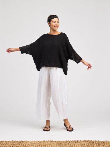 Cut Loose. Crop Top In Rayon Parachute. #6456511. (Special Order).