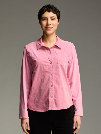 Cut Loose. Collared Shirt In Mini Cord. #0036647. (Special Order).