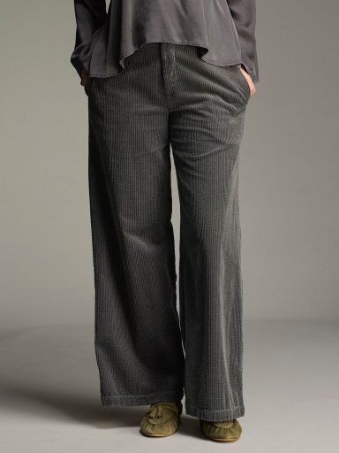 Cut Loose. Wide Leg Zip Pant In Lux Cord. #	1892689. (Special Order).