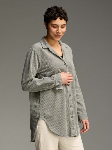 Cut Loose. Aline Shirt In Lux Cord. #1896805. (Special Order).