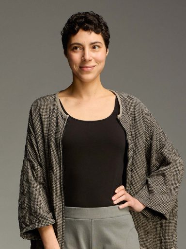 Cut Loose Layering Tank In Light Lycra Jersey. #2015118. (Special Order).