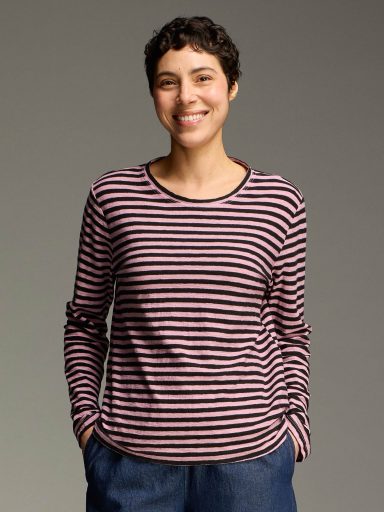Cut Loose. Easy Tee In Black Stripe. #5756611. (Special Order).