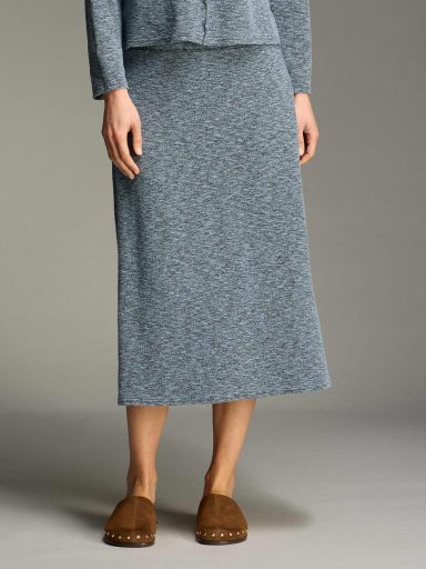 Cut Loose. Midi Aline Skirt In Crimped Fabric. #6549431. (Special Order).